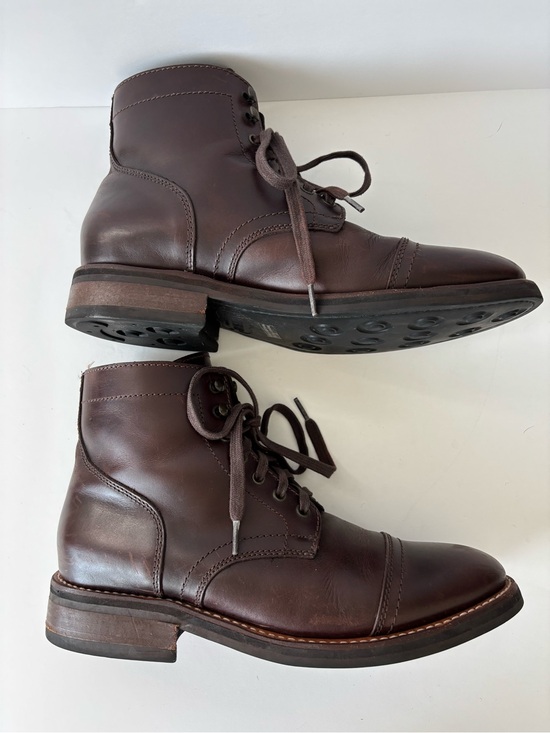 Thursday Boot Company Captain Everyday Leather Cap Toe Boots Brown Men\'s 8.5